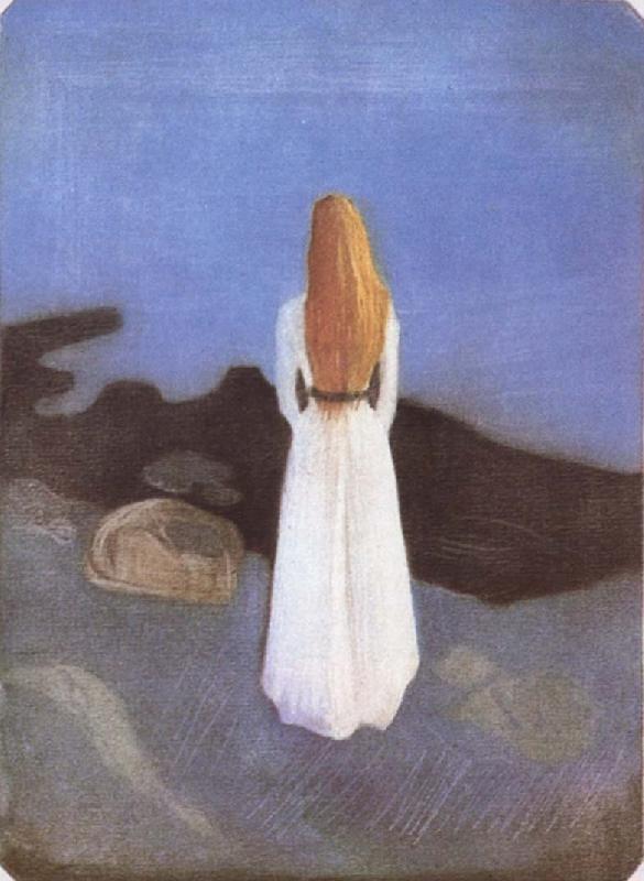 Edvard Munch The Girl